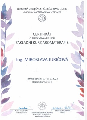 Základní kurz aromaterapie